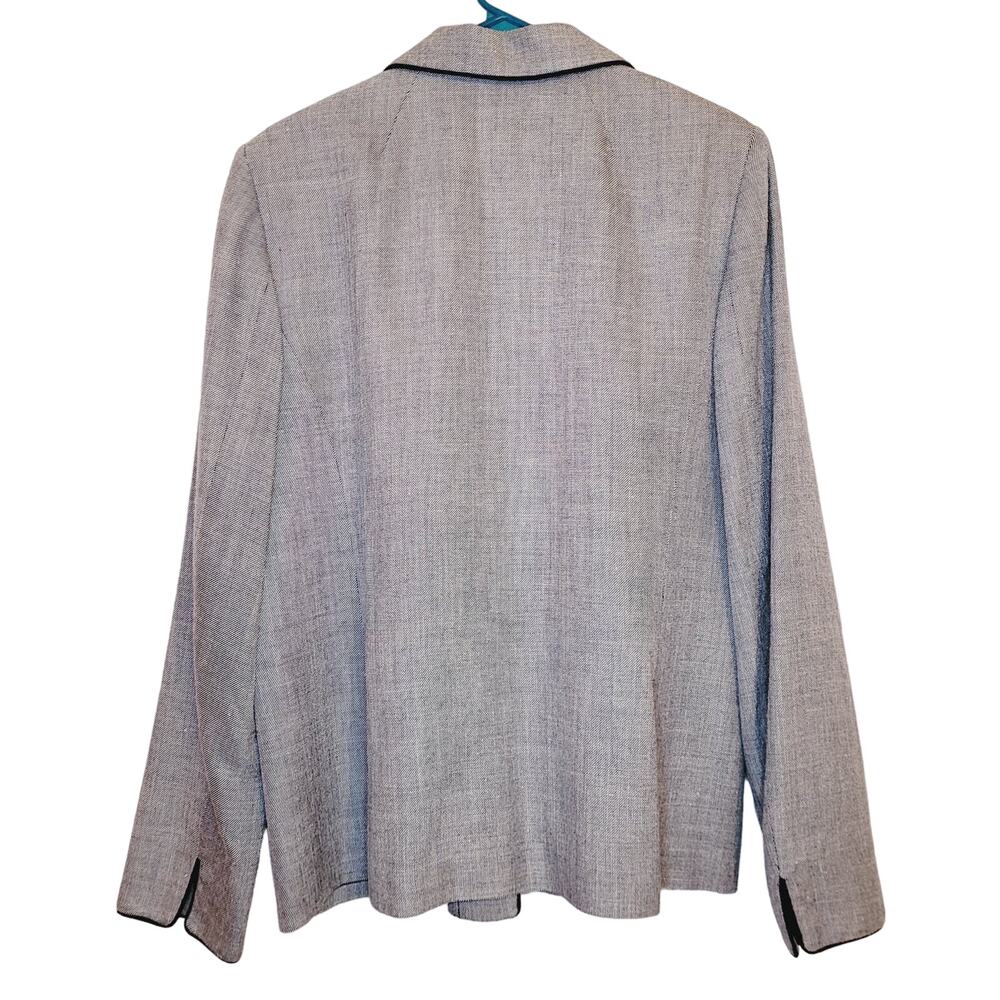 Vintage Pendleton Grey Three Button Wool Blazer W… - image 2